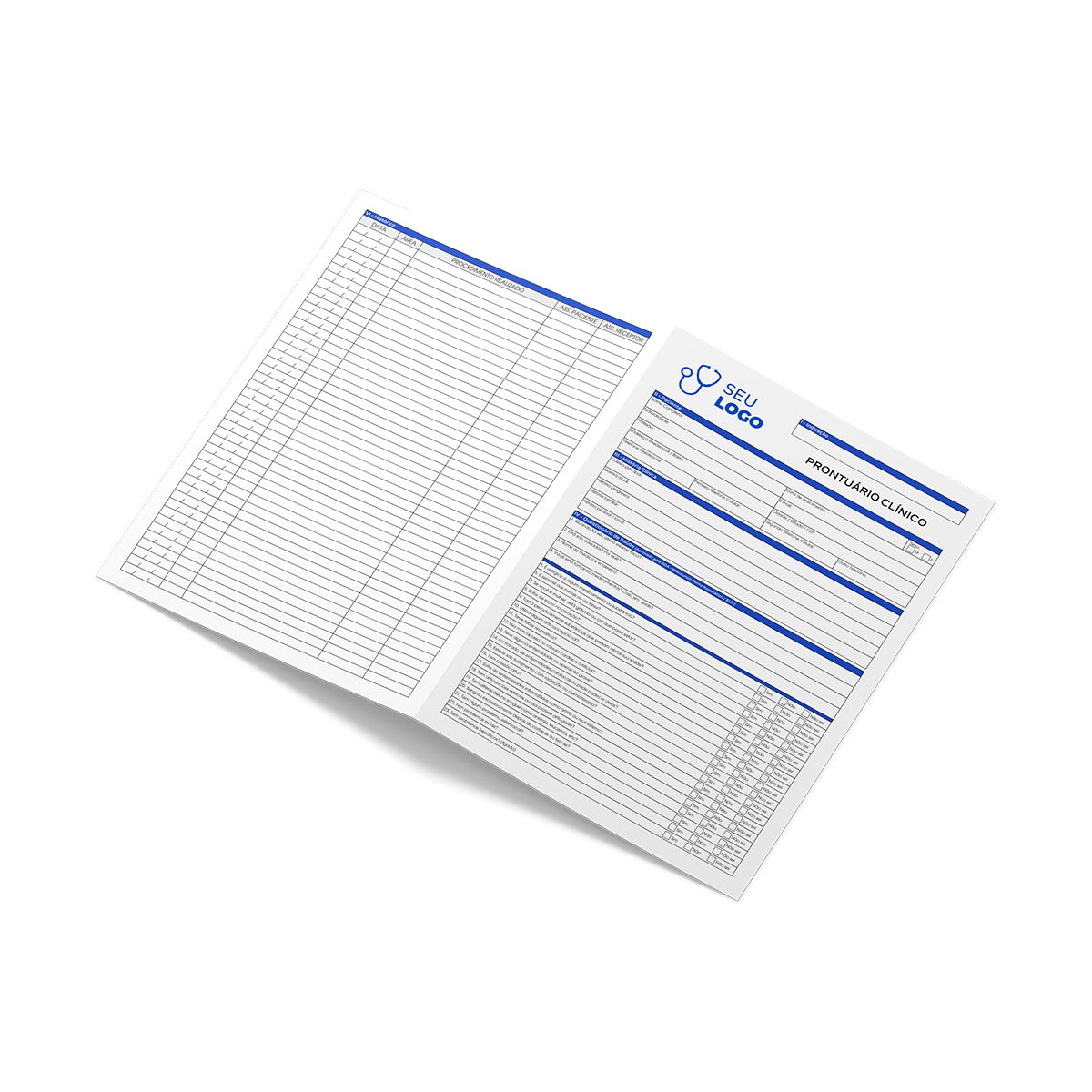 Fichas de Anamnese | Receituários | Atendimento e outros A5 e A4