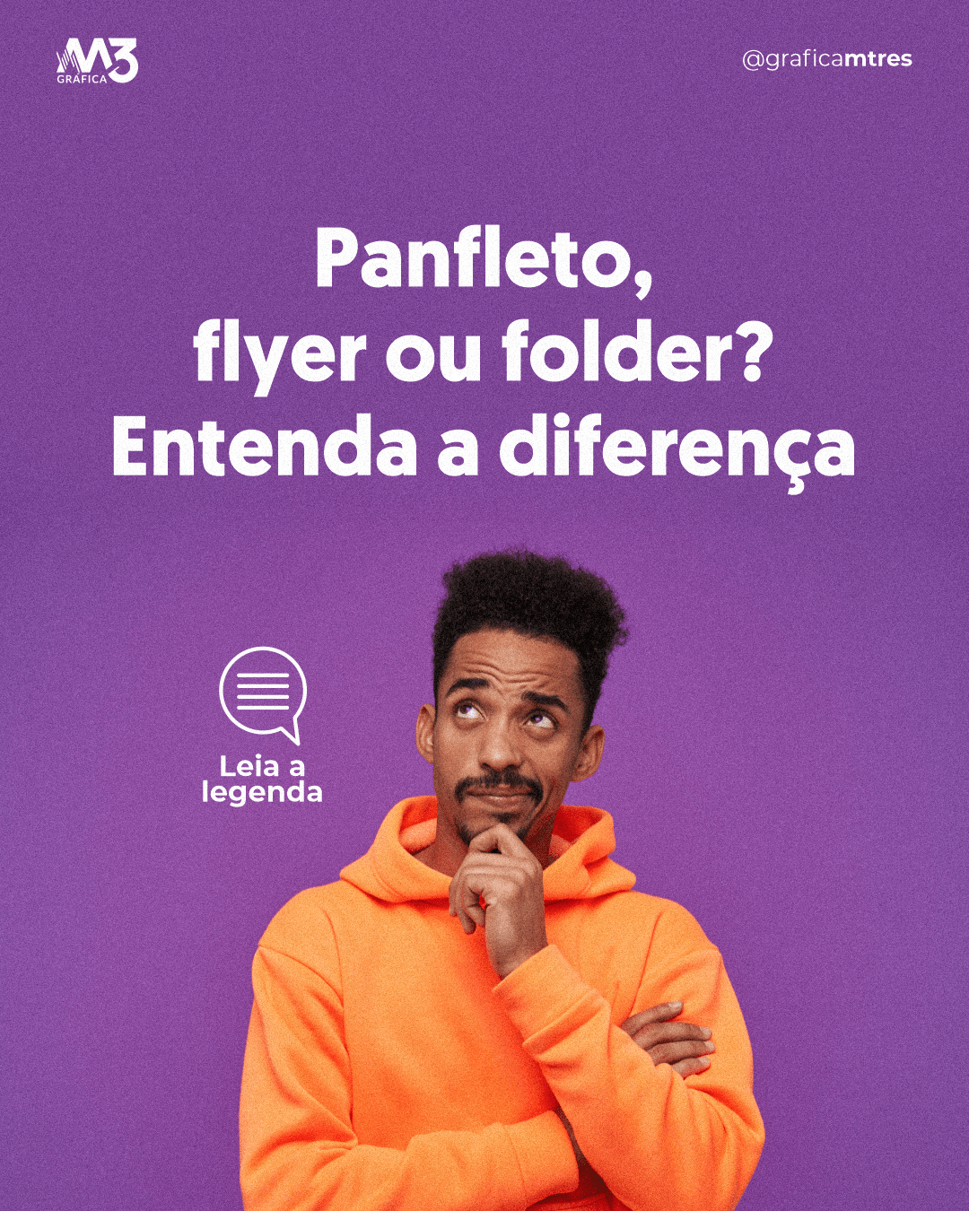 Diferença entre flyer panfleto e folder Gráfica M